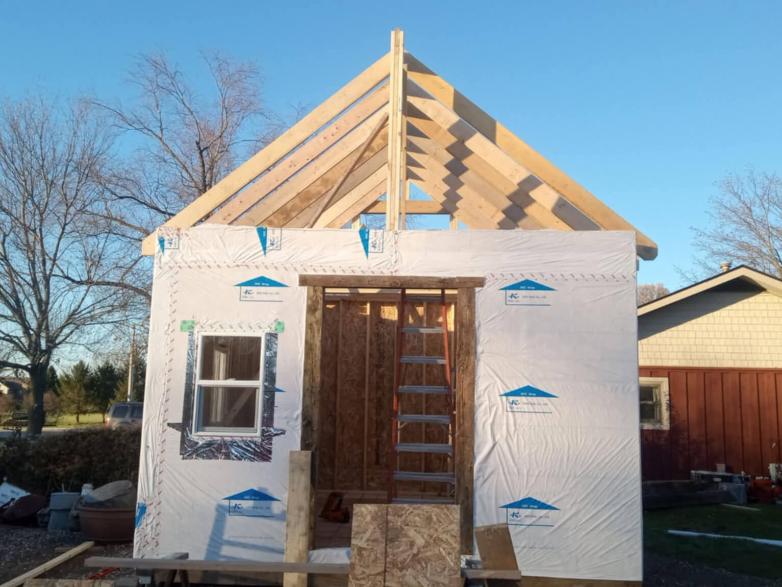 Outdoor Structure Construction